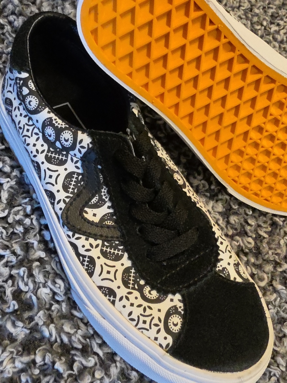 Sugar Skull Vans Off The Wall Shoes